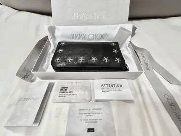 [레어 새상품급] 지미추 스타 스터드 장지갑 [Jimmy Choo]