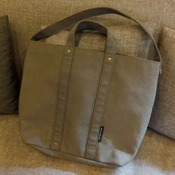 DEAN & DELUCA 2025년 출시 코튼 토트백 카키 L 사이즈