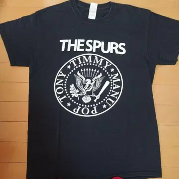 THE SPURS 블랙 티셔츠 M 빈티지 레어