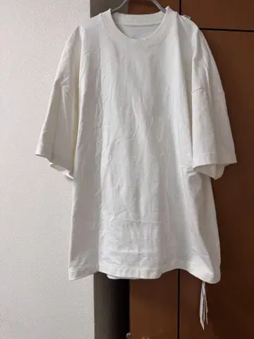 JIL SANDER 질샌더 로고 택 티셔츠 반팔 티셔츠