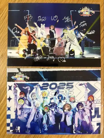 컬러풀피치 2025 실사 브로마이드 시크릿 2매 세트