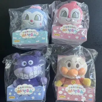 호빵맨 푹신푹신 컬러 봉제 인형