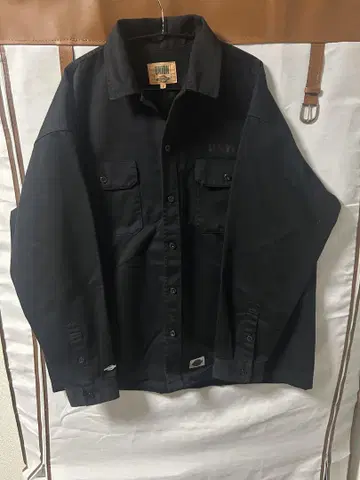 유니온 x 디키즈 Dickies 워크 긴팔 셔츠 남성용 3