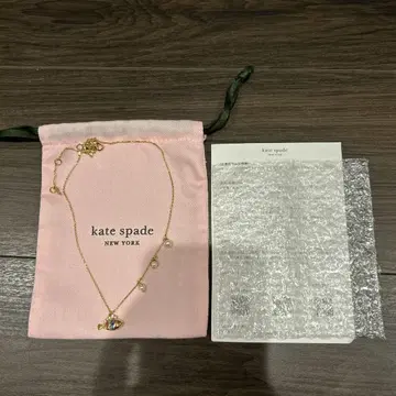 N32051G 케이트 스페이드 목걸이 물고기 모양 골드색