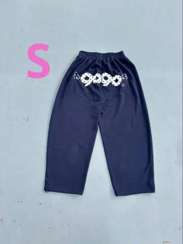 9090 Logo Dot Sweat Pants Navy