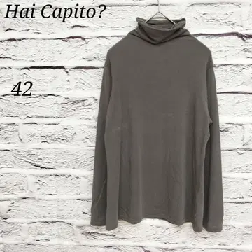 R4142/Hai Capito [42] 긴팔 터틀넥 티셔츠