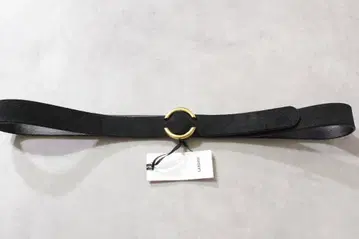 LARDINI 새상품 라르디니 블랙 스웨이드 반지 벨트 80~95cm