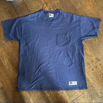 빈티지 러셀 RUSSELL 포켓 부착 티셔츠 XL 구제 의류