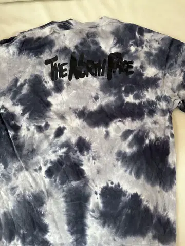 THE NORTH FACE 타이다이 패턴 티셔츠 XL
