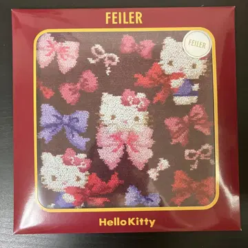 새상품 FEILER 페일러 산리오 콜라보 헬로키티 케이스 포함