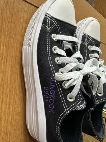 CONVERSE 한국 한정 정국 자수