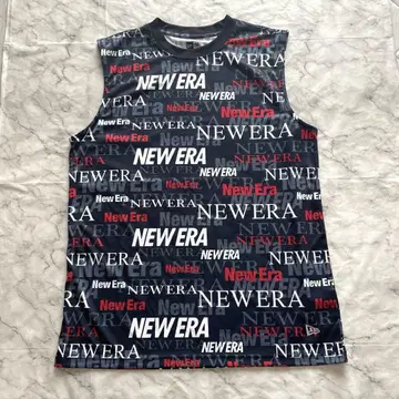 미사용 새상품 NEW ERA 뉴에라 슬리브리스 티셔츠 L 사이즈 올 패턴