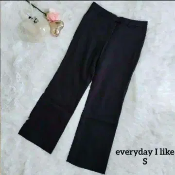 새상품급 everyday I like 팬츠 블랙 포멀 34 S 얼룩 있음
