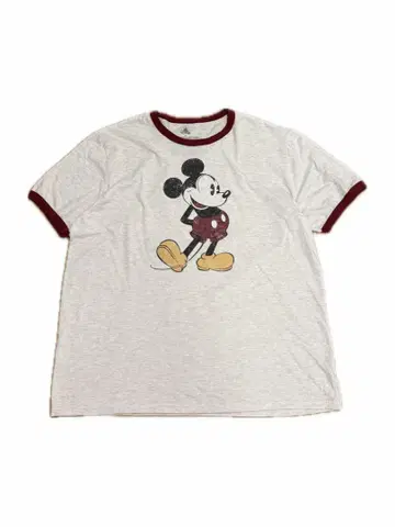00s 구제 의류 Disney 미키 링거 T셔츠 XL