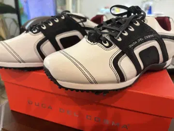 DUCA DEL COSMA 골프화 화이트/블랙