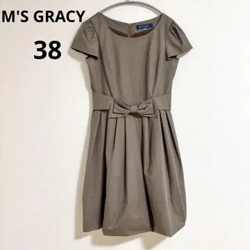 M'S GRACY 리본 벨트 원피스 베이지 38