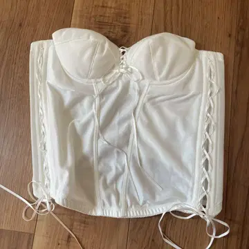 Luz Y D 화이트 코르셋 브라이덜 이너