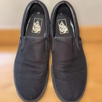 Vans 블랙 슬립온 25.5cm