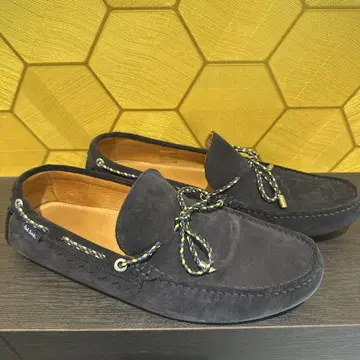 Paul Smith 네이비 스웨이드 드라이빙 슈즈 슬립온 로퍼