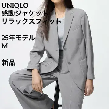 택 포함 새상품 UNIQLO 감동 자켓 릴랙스 핏 25 모델 M