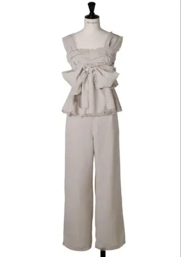하립투 Tweed Fringed Summer Set