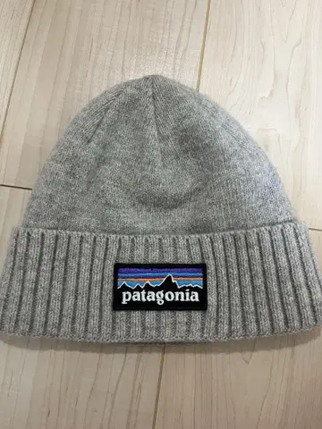 patagonia 그레이 니트 모자