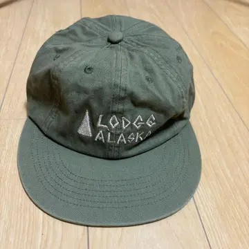 LODGE ALASKA 올리브 그린 캡