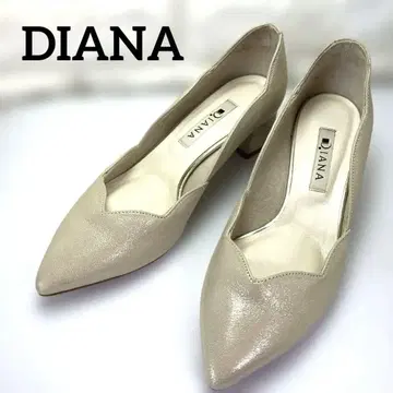 새상품급 다이애나 펌프스 V컷 스틸레토 22.0cm