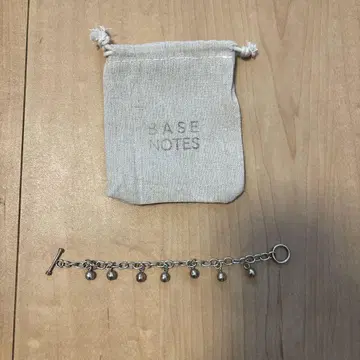 BASE NOTES 참 포함 팔찌 SV925