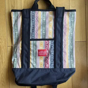 Manhattan Portage BEAMS BOY 스트라이프 패턴 백팩