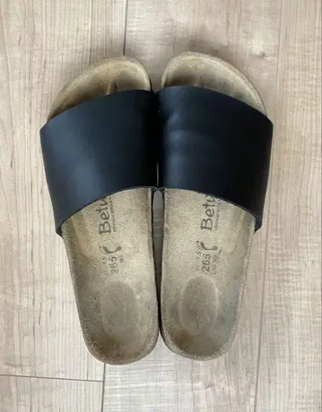 Birkenstock 빌켄 Betura 블랙 샌들 26.5mm