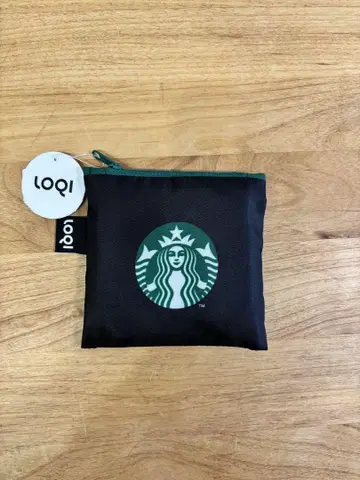 Starbucks/LOQI 스타벅스 에코백 블랙/그린