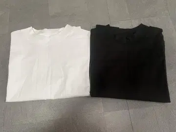 UNIQLO Theory 에어리즘 코튼 모크넥 티셔츠 XS