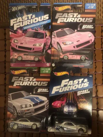 Hotwheels fast&furious s2000 GT-R R34