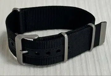해밀턴 NATO 벨트 22mm 나일론 블랙 스트랩