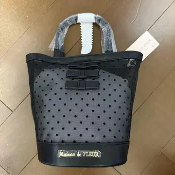 Maison de FLEUR 메쉬 튤 백