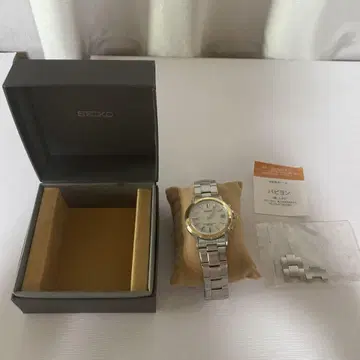 SEIKO 손목시계 골드 x 실버 세이코