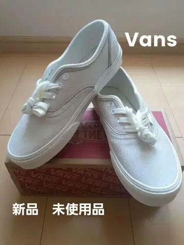 VANS Authentic Silver 23 화이트 베이크루즈