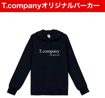 T.company 오리지널 후드티 블랙