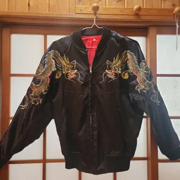 나가부치 츠요시 SAMURAI 드래곤 자수 스카잔 1998년 제작