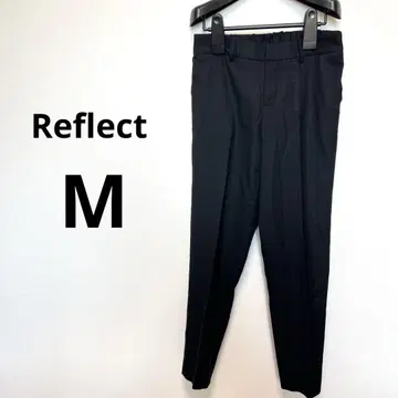 리플렉트 Reflect 팬츠 M 블랙 허리밴딩 비즈니스 블랙