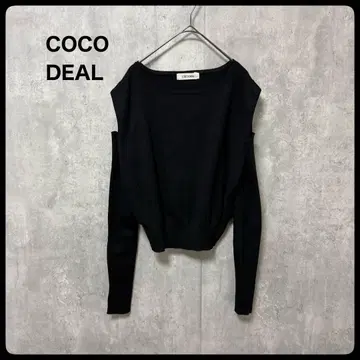 COCO DEAL 코코딜 2WAY 암커버 디자인 니트