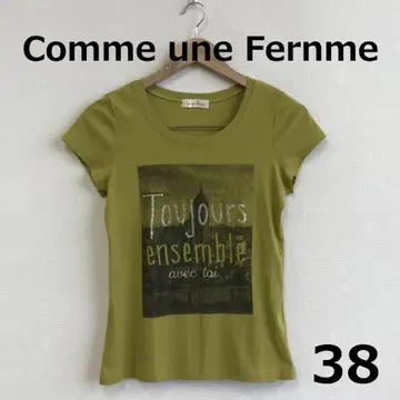 E0815A15 [ Comme une Fernme ] 프린트 티셔츠