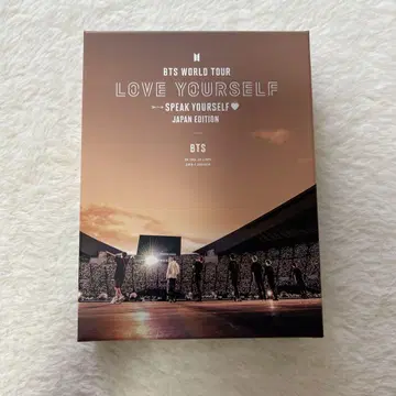 BTS WORLD TOUR LOVE YOURSELF DVD