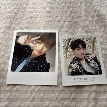 BTS WINGS 폴라로이드 카드 정국