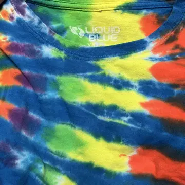 Liquid Blue 타이다이 티셔츠 XXL 멀티 컬러 디자인 발군