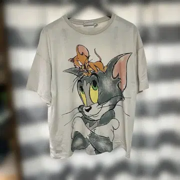 PRIMARK 톰과 제리 티셔츠 공식 택