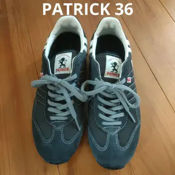 [새상품급] PATRICK 스니커즈 36 23cm 네이비