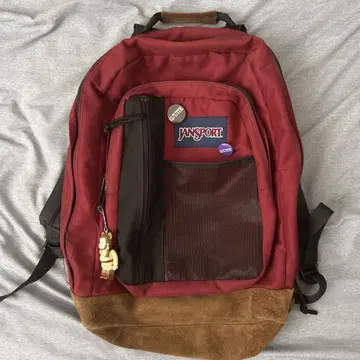 JANSPORT 빨간색 럭색 백팩