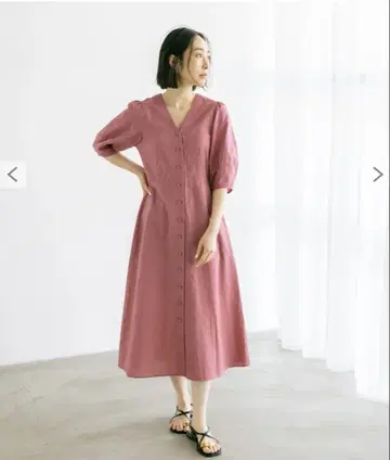 네미카 오쿠사 나오코 씨 콜라보 원피스